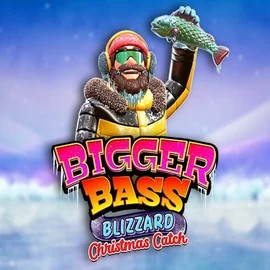 Bigger Bass Blizzard Christmas Catch online game logo by Pragmatic Play on spinoogrino.com