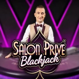 Official Live Casino logo: Blackjack Salon Privé by Ezugi at Spinogrino Casino