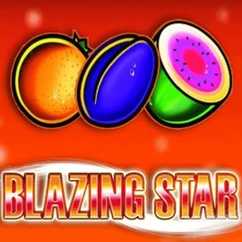 Blazing Star online game logo by Merkur Gaming on spinoogrino.com