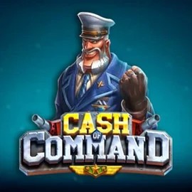 Slots logo of Cash of Command from Play'n GO at Spinogrino Casino