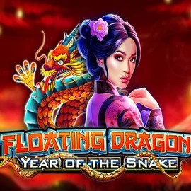 Official Slots logo: Floating Dragon Year of the Snake by Pragmatic Play at Spinogrino Casino