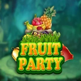 Fruit Party online game logo by Top Trend Gaming on spinoogrino.com