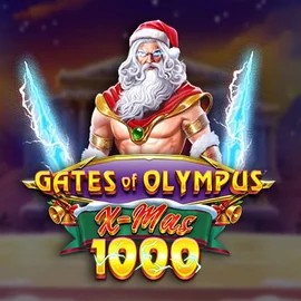 Gates of Olympus Xmas 1000 logo by Pragmatic Play Spinogrino Casino