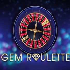 Gem Roulette slot icon by iSoftBet, available at Spinogrino Casino