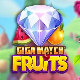 Giga Match Fruits logo by RubyPlay at Spinogrino Casino