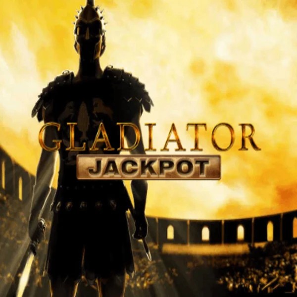 Gladiator Jackpot game by Playtech – logo hosted on Spinogrino Casino