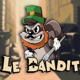 Le Bandit slot icon by Hacksaw Gaming, available at Spinogrino Casino