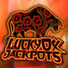 Lucky Ox Jackpots logo – Jackpots by Rival at Spinogrino Casino