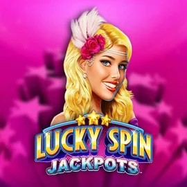 Lucky Spin Jackpots logo by Novomatic at Spinogrino Casino