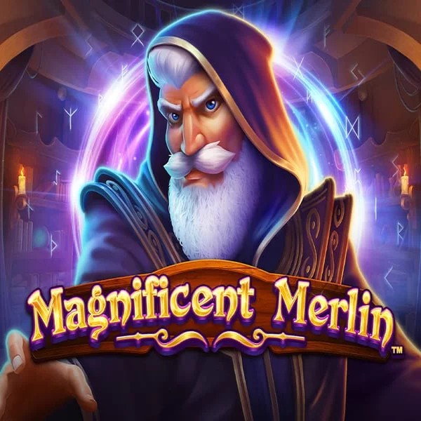 Magnificent Merlin logo by Greentube Spinogrino Casino