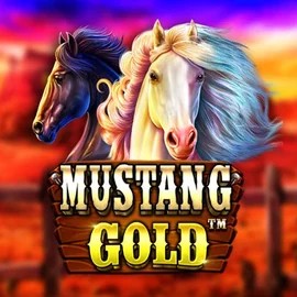 Mustang Gold slot icon by Pragmatic Play, available at Spinogrino Casino