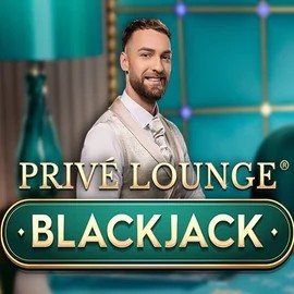 Privé Lounge Blackjack slot icon by Pragmatic Play, available at Spinogrino Casino