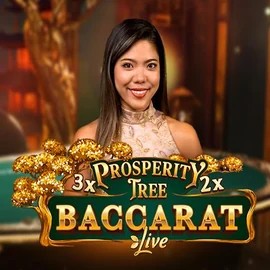 Prosperity Tree Baccarat game by Evolution – logo hosted on Spinogrino Casino