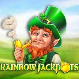 Rainbow Jackpots slot icon by Red Tiger Gaming, available at Spinogrino Casino