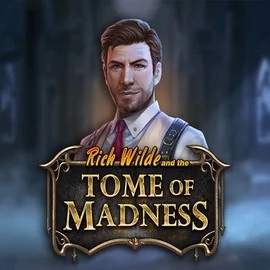 Tome of Madness slot visual from Play'n GO available on spinoogrino.com