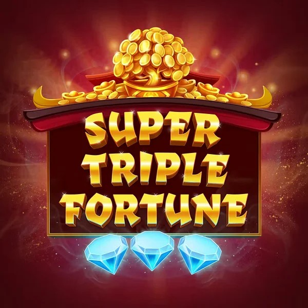 Slots logo of Super Triple Fortune from Greentube at Spinogrino Casino