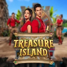 Treasure Island logo by Pragmatic Play at Spinogrino Casino