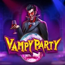 Vampy Party logo by Pragmatic Play at Spinogrino Casino